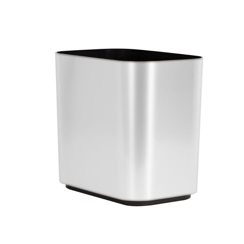 Essential Wastebasket, 8 Quart Rectangular, Vanilla